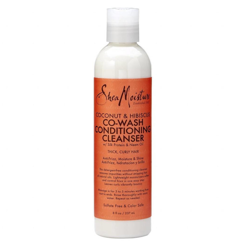 Shea Moisture Coconut & Hibiscus Co-Wash Conditioning Cleanser 237 Ml