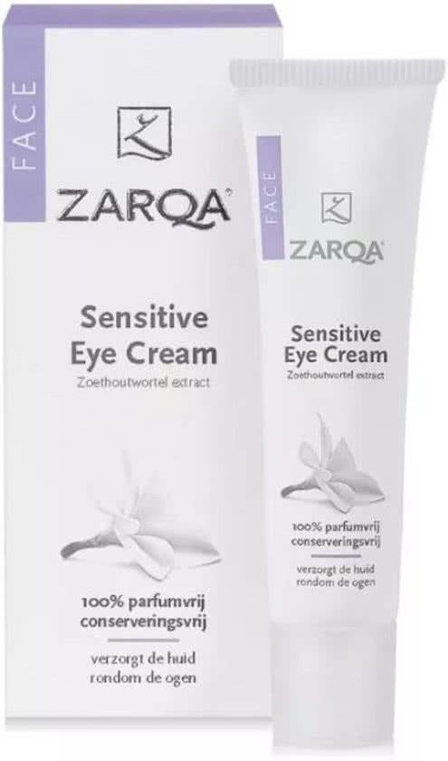 Zarqa Sensitive Face Oogcreme - 15 Gram
