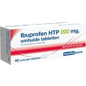 Ibuprofen 200 Mg Suikervrij - 40 Tabletten
