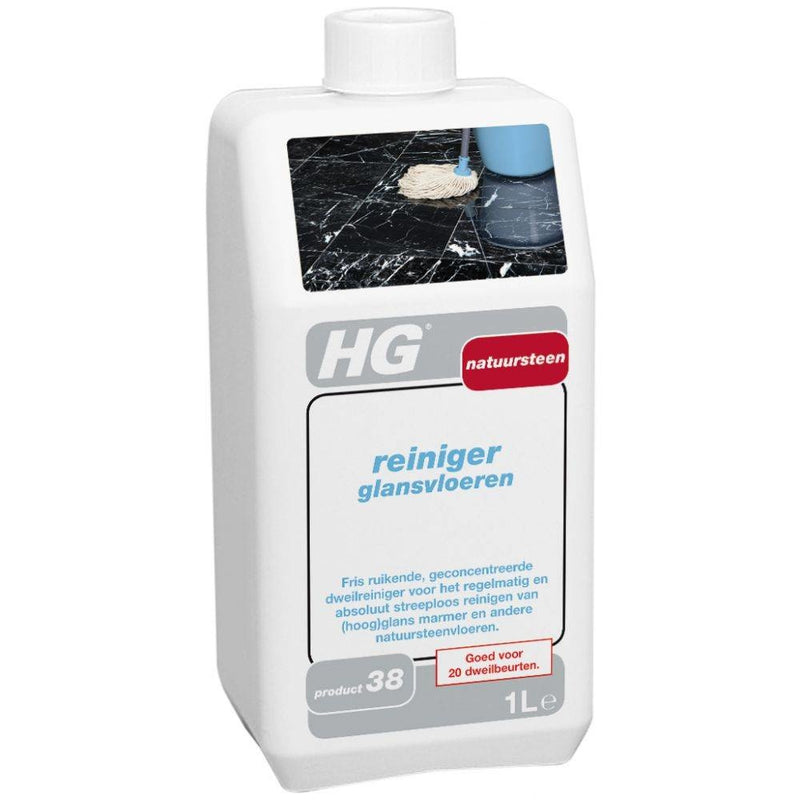 Hg Natuursteen Reiniger Glansvloeren - 1 Liter