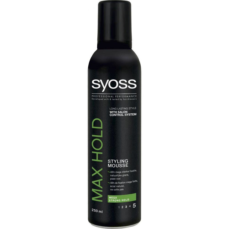 Syoss Styling Mousse Max Hold - 250 Ml