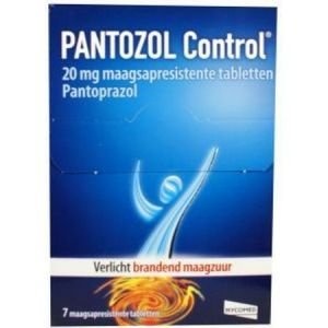 Pantozol Control 20mg - 7 Tabletten