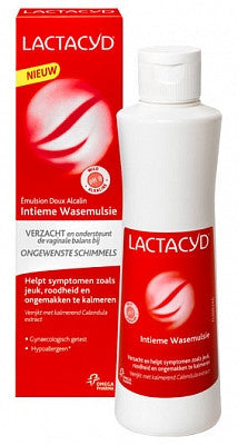 Lactacyd Wasemulsie Ongewenste Vaginale Schimmels - 250 Ml
