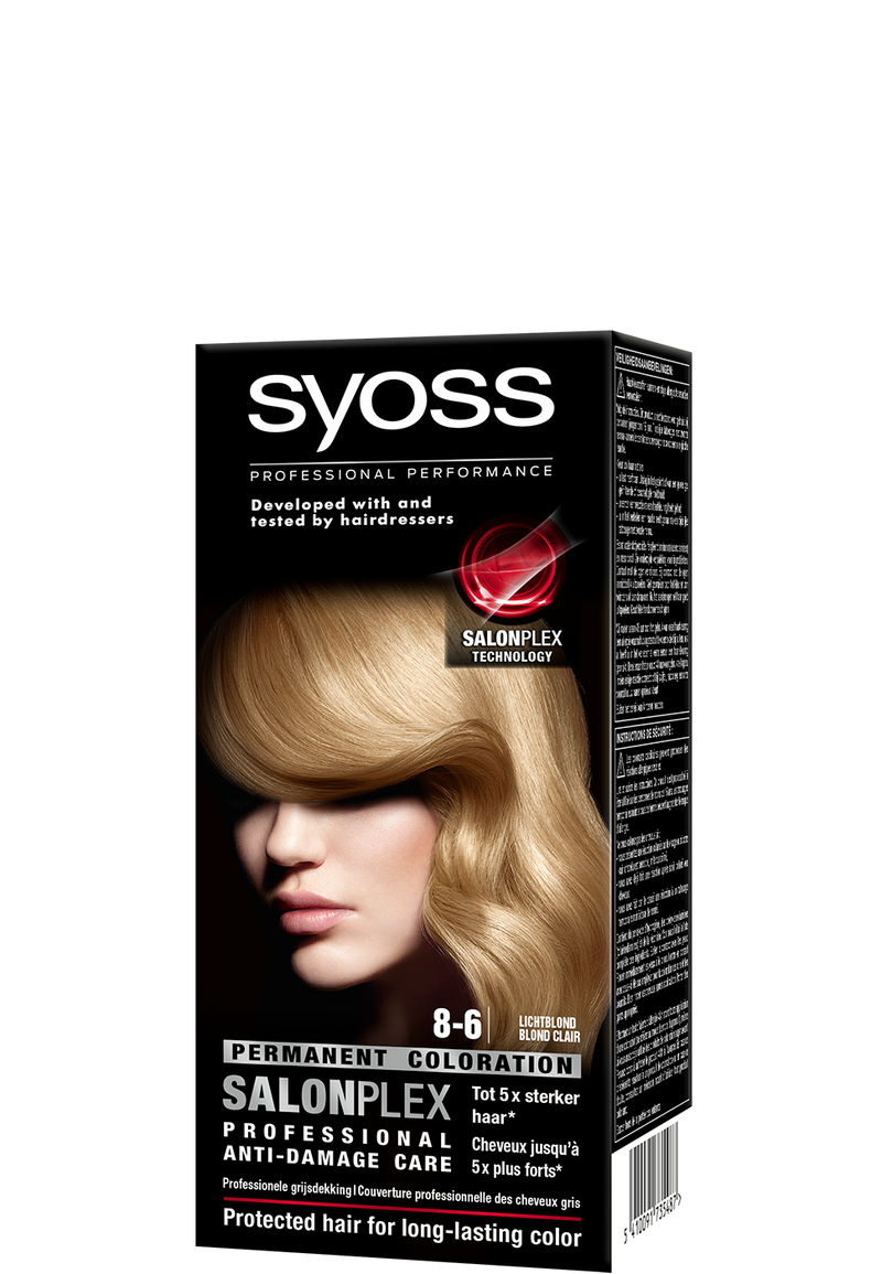 Syoss Colors Haarverf Lichtblond 8-6