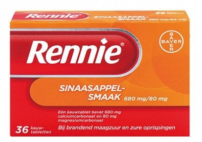 Rennie Sinaasappel - 36 Tabletten