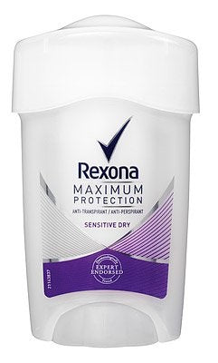 Rexona Women Deo Cream Maximum Protect Sensitive - 45 Ml
