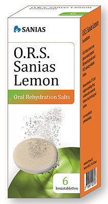 Sanias Ors Lemon - 6 Bruistabletten