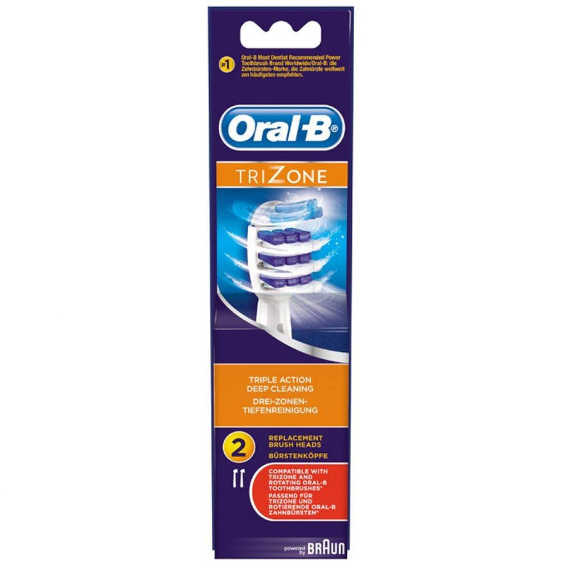 Oral B Opzetborstels Trizone - 2 Stuks
