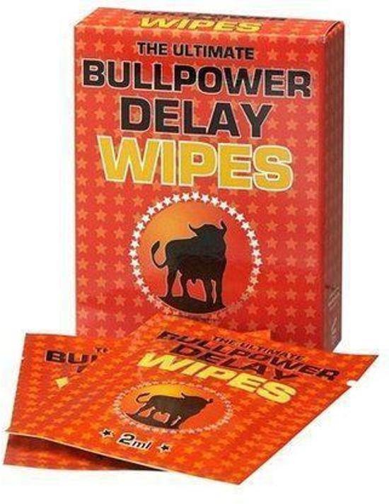 Bull Power Delay Wipes - 6 Stuks
