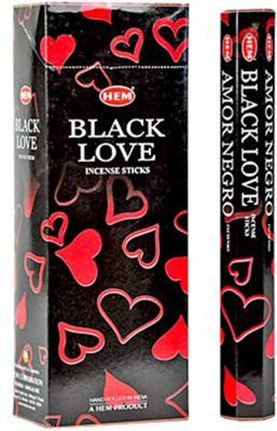 Wierook Black Love 20 Stokjes