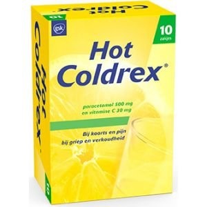 Hot Coldrex Sachet - 10 Stuks