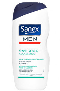 Sanex For Men Showergel Sensitive - 250 Ml