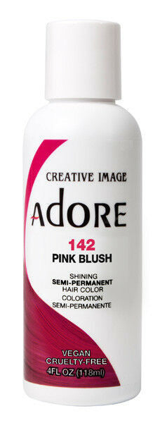 Adore Semi-Permanent Hair Color - Pink Blush 142 118ml