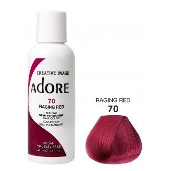 Adore Semi-Permanent Hair Color - Raging Red 70 118ml