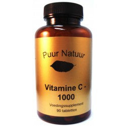 Puur Natuur Vitamine C 1000 Mg - 90 Tabletten