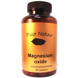Puur Natuur Magnesium Oxide 860 Mg - 90 Tabletten