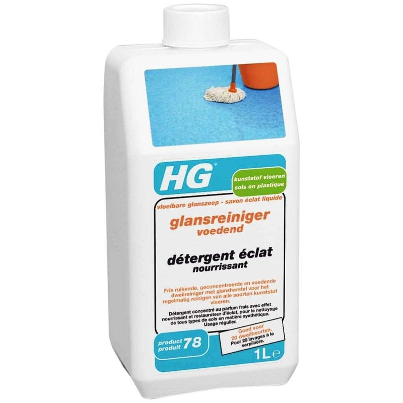 Hg Kunststof Vloeren Glansreiniger - 1 Liter