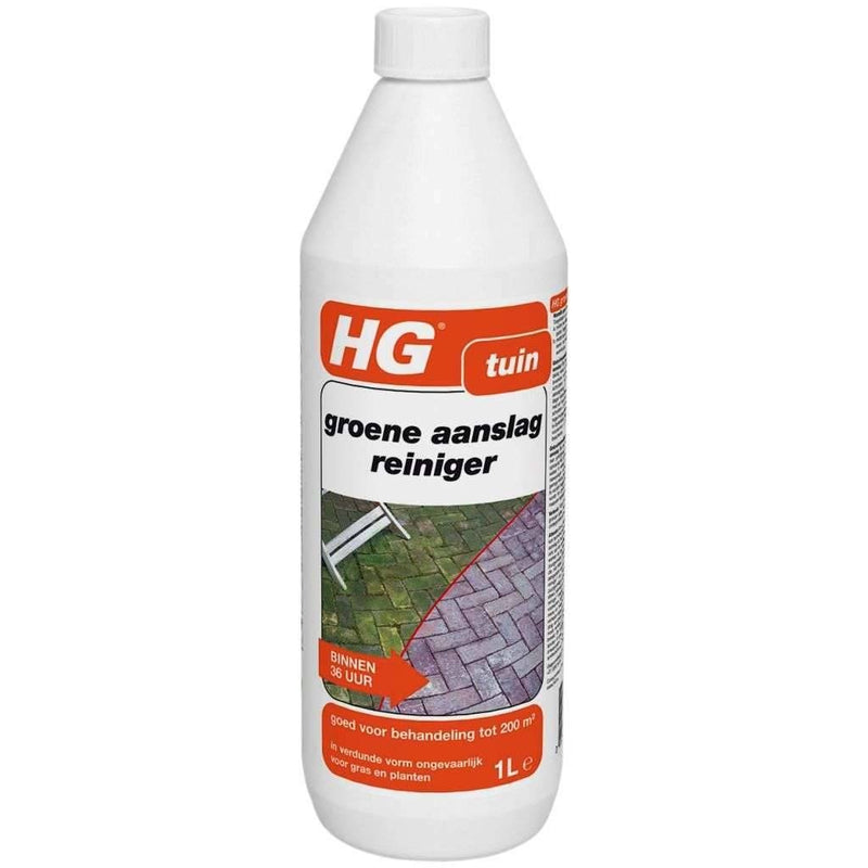 Hg Groene Aanslag Reiniger - 1 Liter