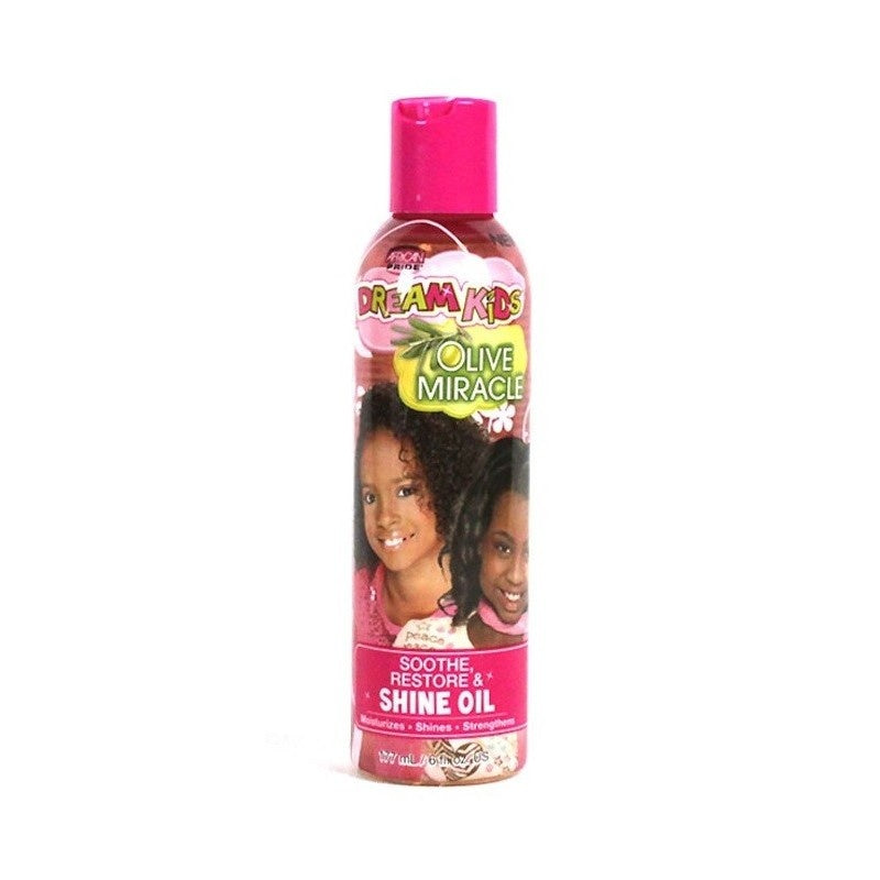 African Pride Dream Kids Olive Miracle - Soothe Restore & Shine Oil 177ml