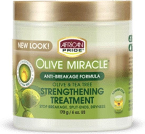 African Pride Olive Miracle - Strengthening Treatment 170g
