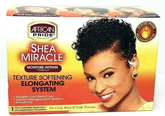 African Pride Shea Miracle - Texture Softening Elongating System