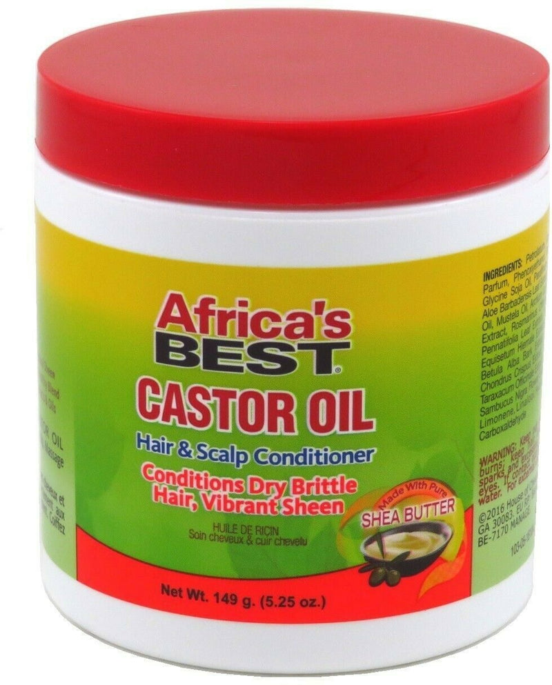Africa's Best Castor Oil Hair & Scalp Conditioner - 149gr