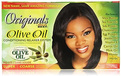 Africa's Best Organics Olive Oil Conditioning Relaxer System - Super Coarse
