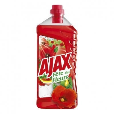 Ajax Allesreiniger - Klaprozenveld 1,25 Liter