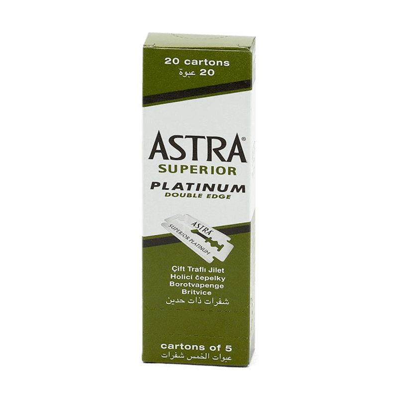Astra Superior Platinum Double Edge Mesjes 20x5