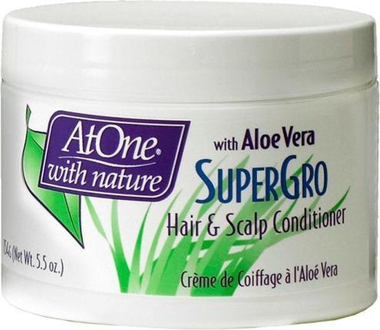 At One With Nature -Super Gro Hair & Scalp Conditioner 155ml