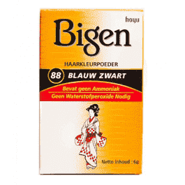 Bigen 88 Blue Black - Permanent Powder Hair Color 6g