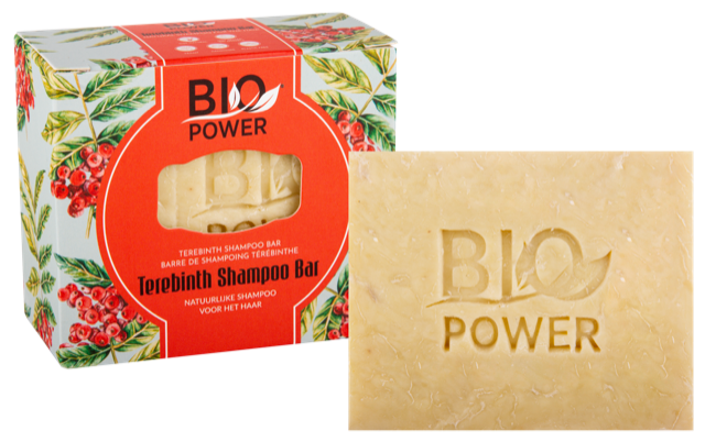 Biopower Terebinth Shampoo Bar 125g