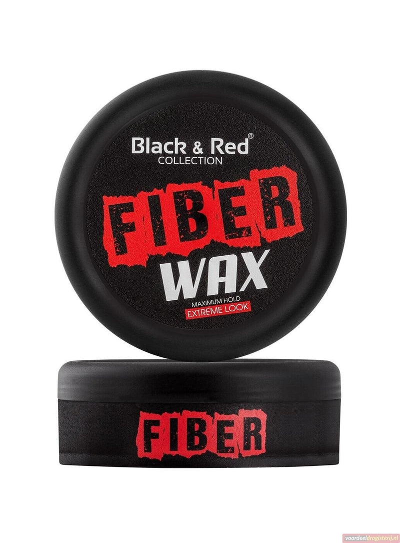 Black & Red Wax - Fiber 150 Ml