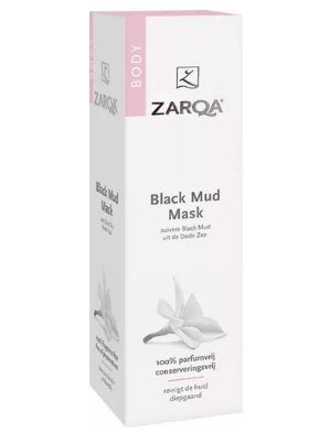 Zarqa Body Black Mud Mask - 150 Ml