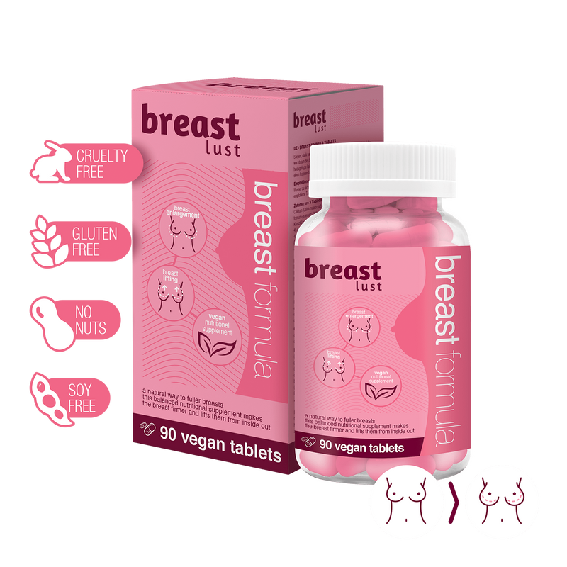 Breast Lust - Borst Formule (1 Maand) 90 Vegan Tabs