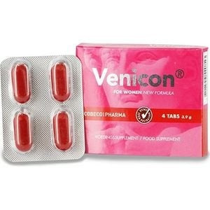 Venicon For Women Lustopwekkers - 4 Tabletten