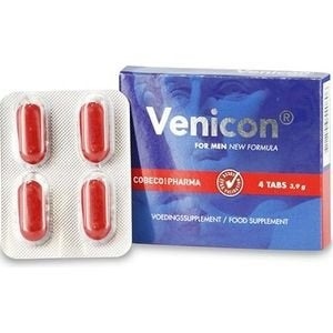 Venicon For Men Lustopwekkers - 4 Tabletten