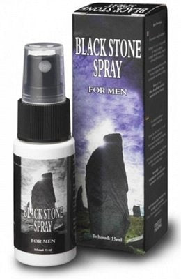 Black Stone Spray For Men - 15 Ml