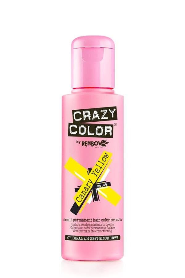 Crazy Color Canary Yellow No 49 100 Ml