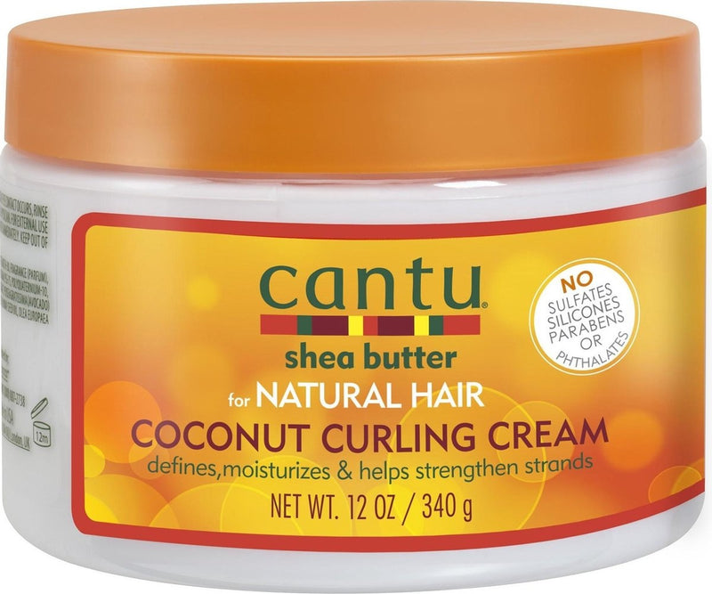 Cantu Shea Butter Natural Hair Coconut Curling Cream 340 Gram
