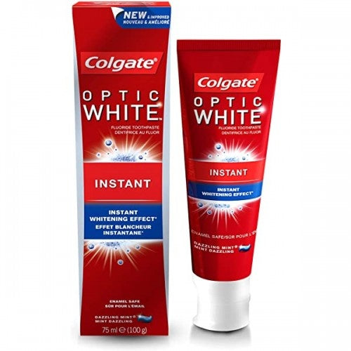 Colgate Toothpaste 75ml Optic White Instant