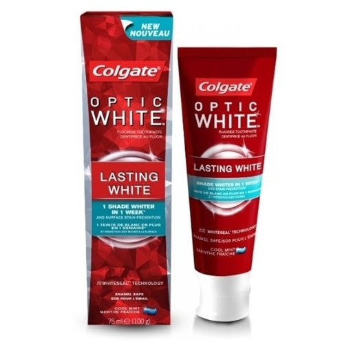 Colgate Toothpaste 75ml Optic White Lasting White