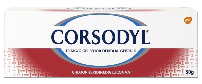 Corsodyl Tandgel - 50 Gram