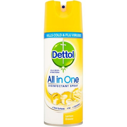 Dettol All In One Lemon Breeze - Disinfectant Spray 400ml