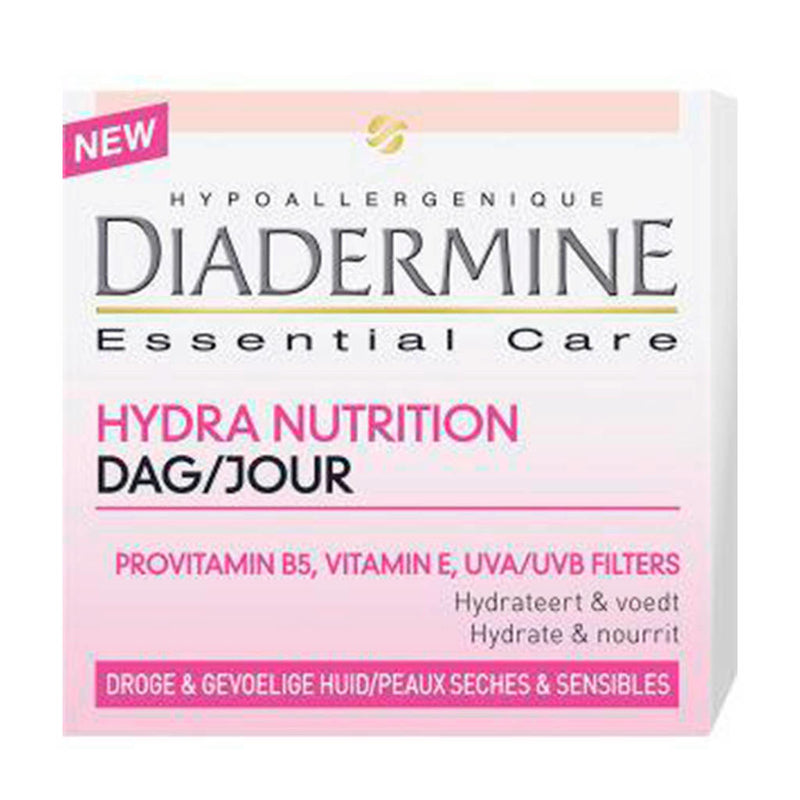 Diadermine Hydraterende Dagcreme Droog/Gevoelige Huid - 50 Ml