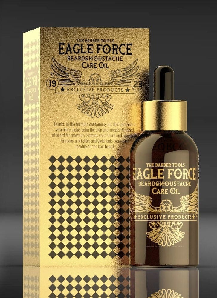 Eagle Force Baard & Snor Olie - Care Oil 50 Ml