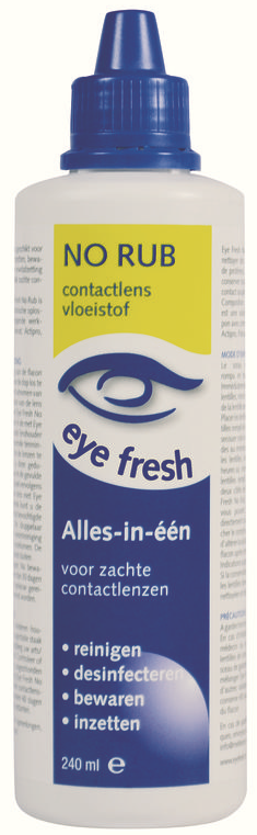 Eyefresh Alles In Een Vloeistof - No Rub 240 Ml