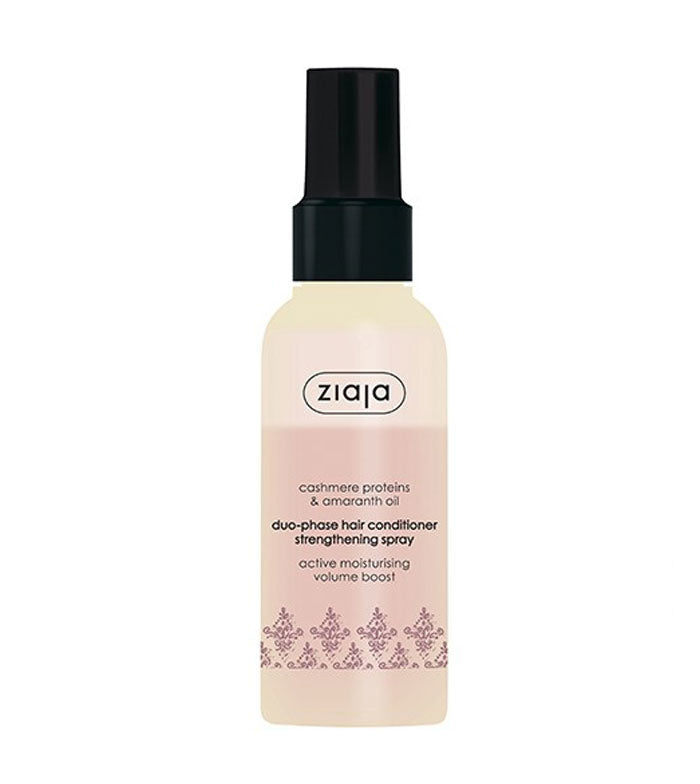 Ziaja Conditioner Spray - Duo-Phase Strengthening Spray Cashmere Proteins & Amaranth Oil 125ml