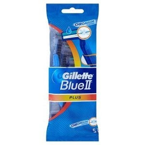 Gillette Blue Ii Plus - Wegwerp Scheermesjes 5 Stuks