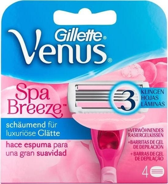 Gillette Scheermes - Venus Spa Breeze 4 Stuks
